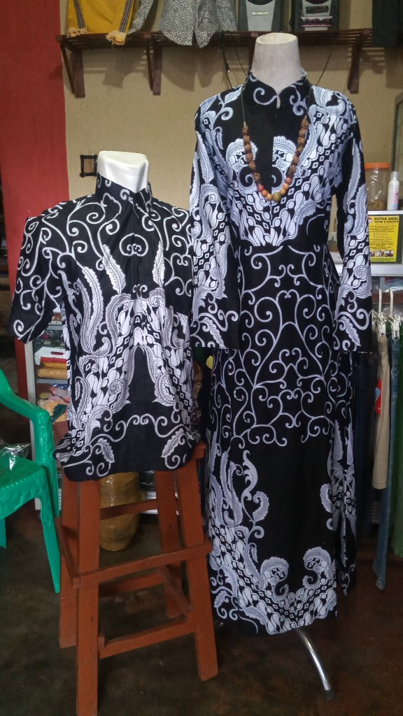 Maura Couple - Sania Ruffle Batik Couple Ori Ndoro Jowi Garansi