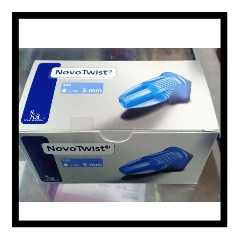 Jarum Insulin Pen Needle NovoTwist 5mm Ecer