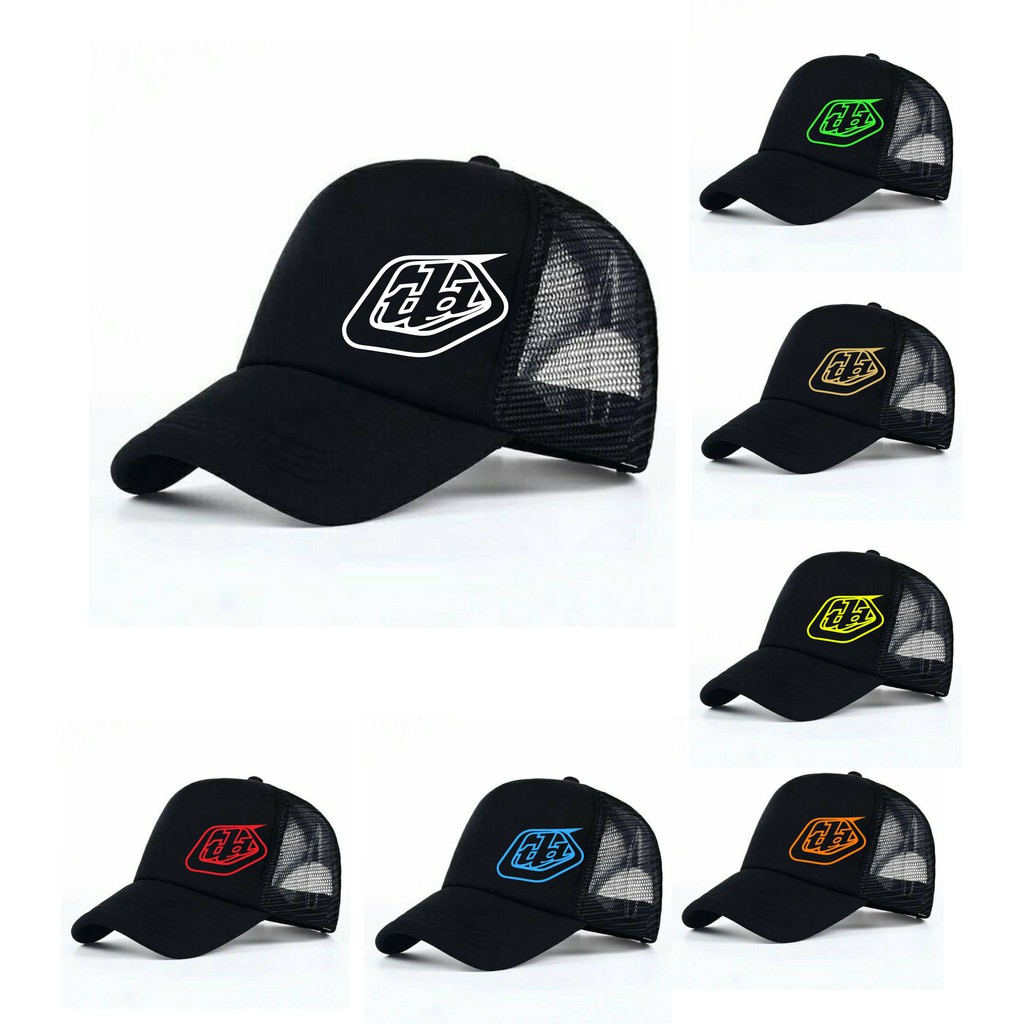 Topi trucking Jaring TLD Hitam