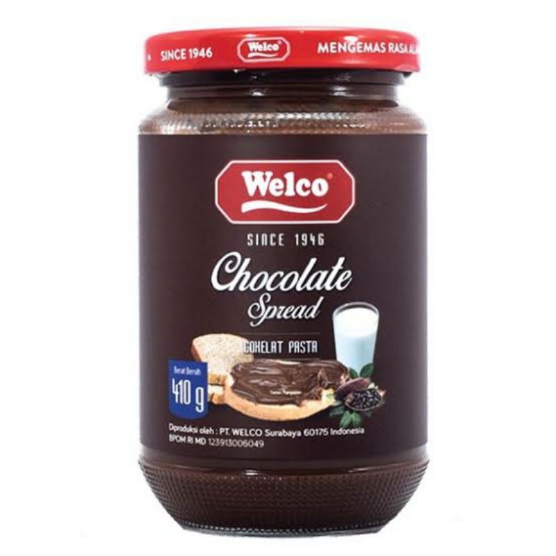 

Selai Coklat Welco/Selai Coklat/Selai Coklat Premium/Chocolate 410 gr