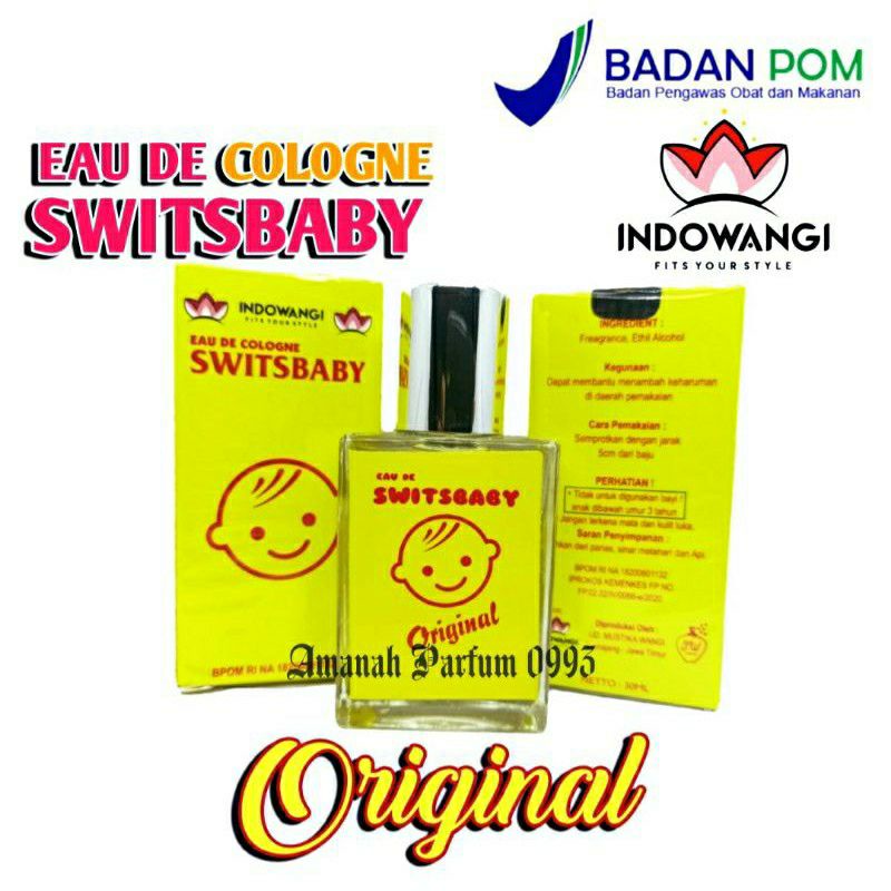 Parfum Switsbaby Switsbay Original Aroma Baby Bayi 30 ml