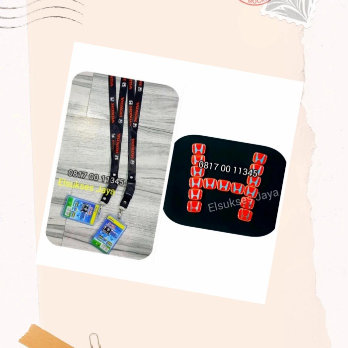 

Bagus Paket Tali Id Card Holder Dan Pin Magnet Honda Hemat