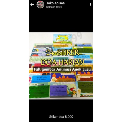 

24 sticker doa harian