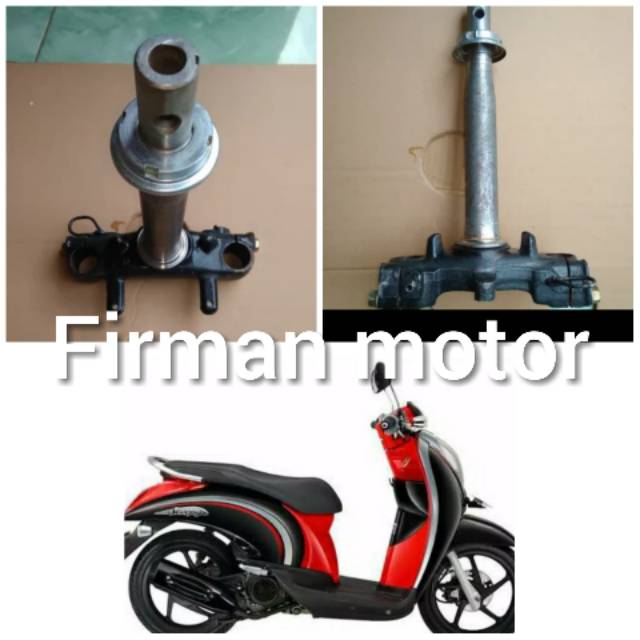 Segitiga fork shock depan honda scoopy karbu ori