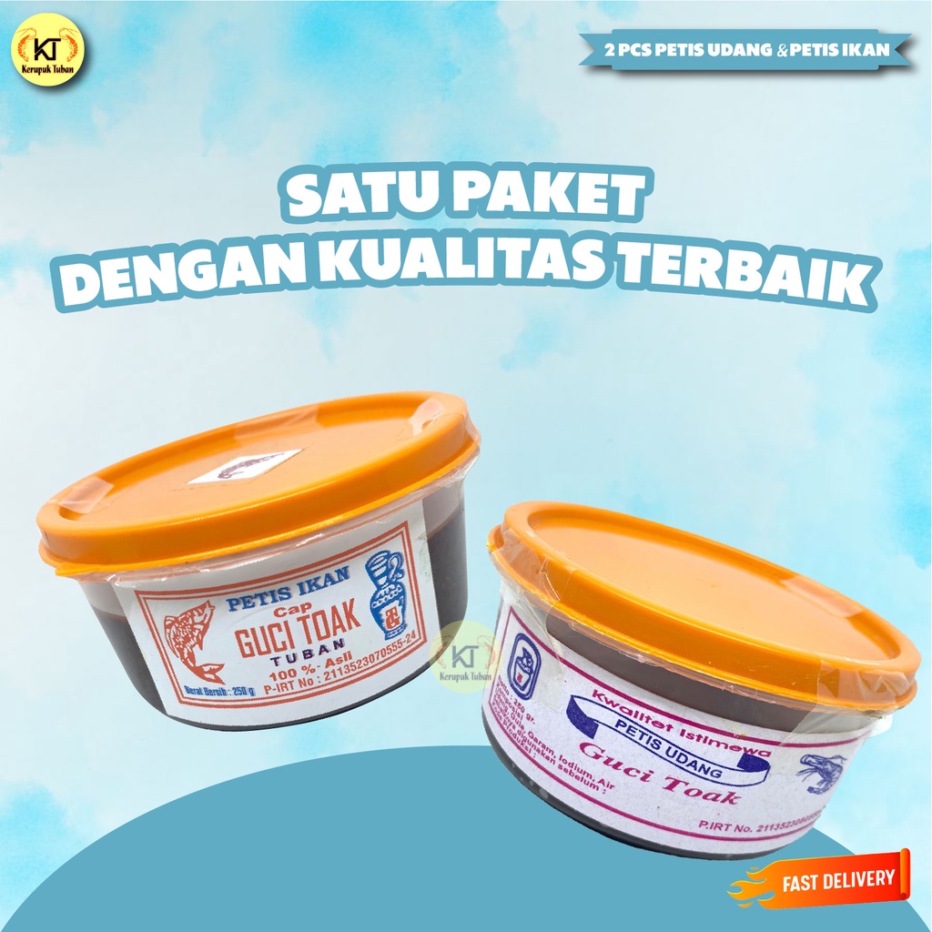 

2 Pcs Bumbu Dapur Petis Udang Dan Ikan Guci Toak Asli Tuban Original Termurah By Kerupuktuban