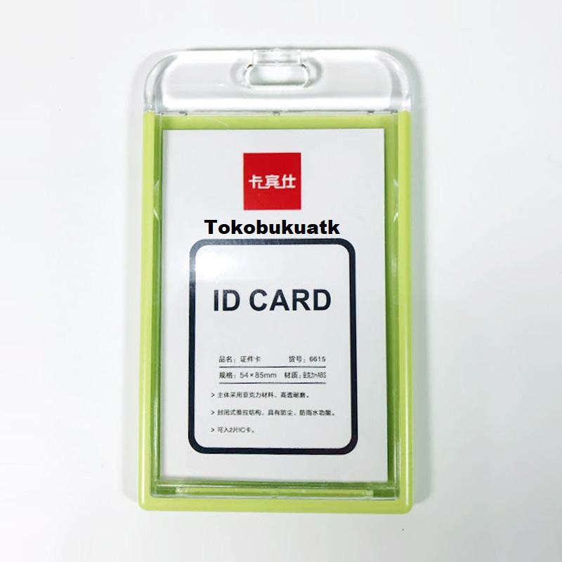 

Id Card No.6615, Id Card Akrilik Tebal Warna Warni