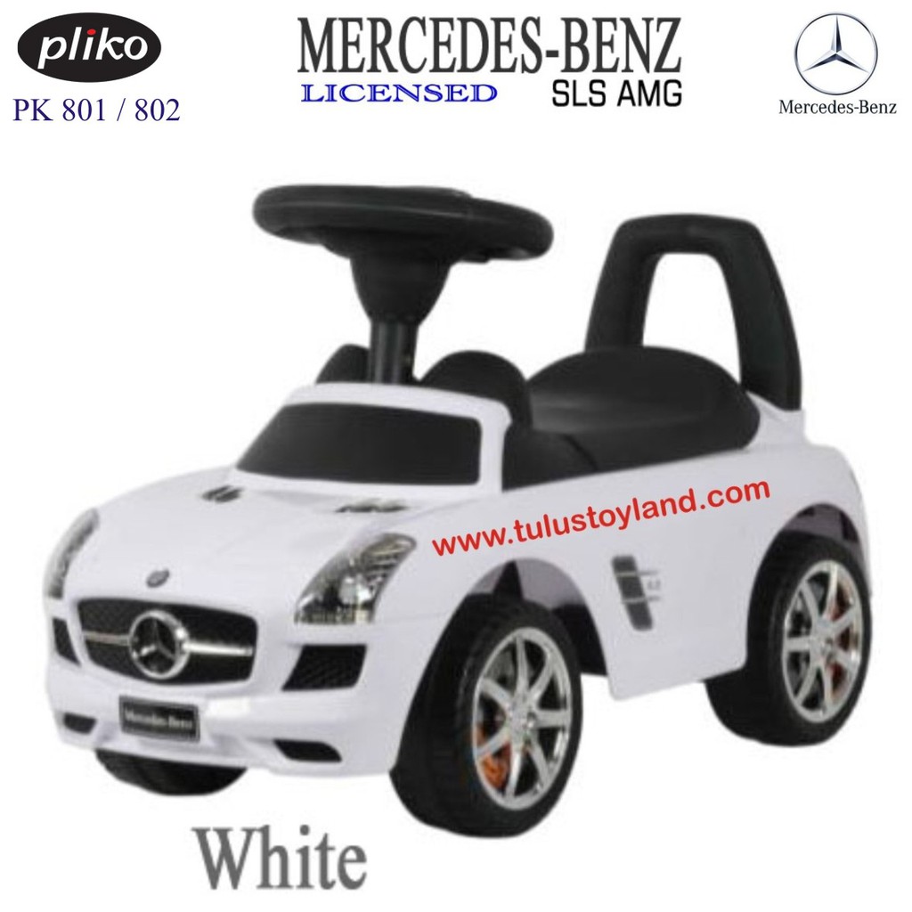 Pliko Ride On 801 802 Mercedes Benz Mainan Mobil Tanpa Aki