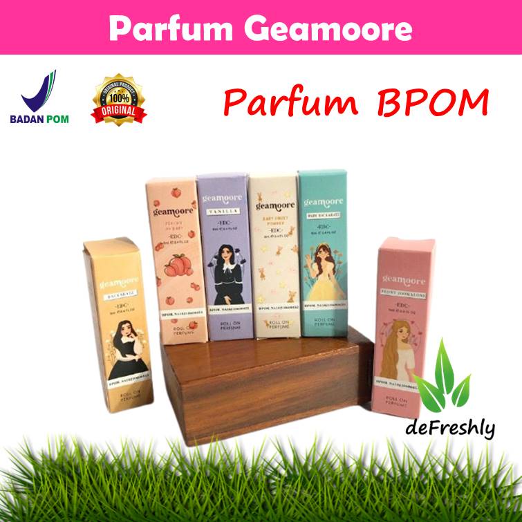 Parfum Geamoore - GEAMORE ROLL ON INSPIRED PARFUME | VSCENT GEAMOORE | BODY MIST GEAMOR | ADDICTED SERIES | HAIR PARFUME | FULLPACK | SPRAY [BPOM]