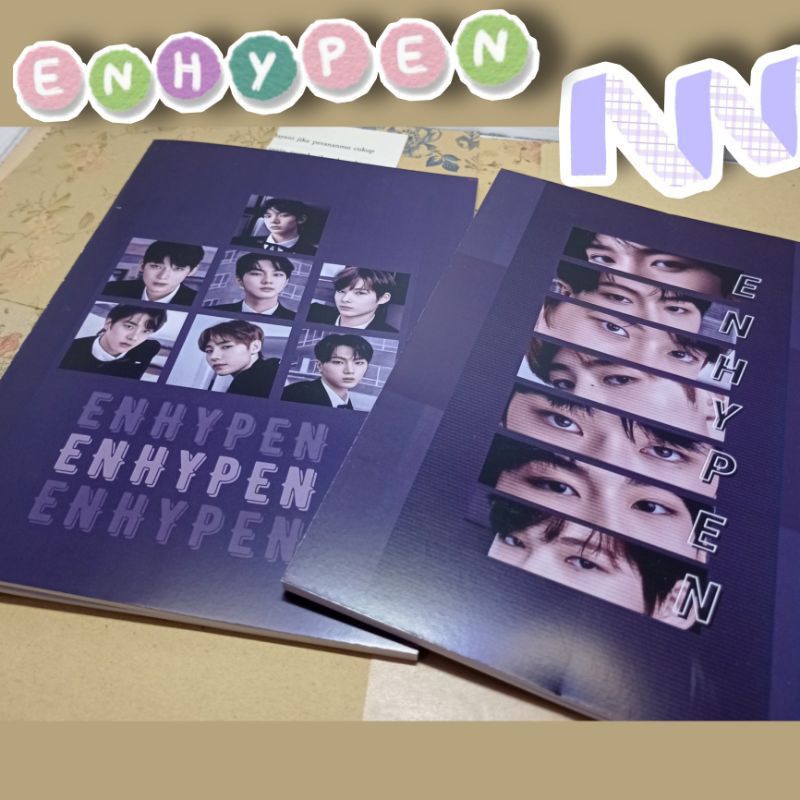 

buku tulis enhypen