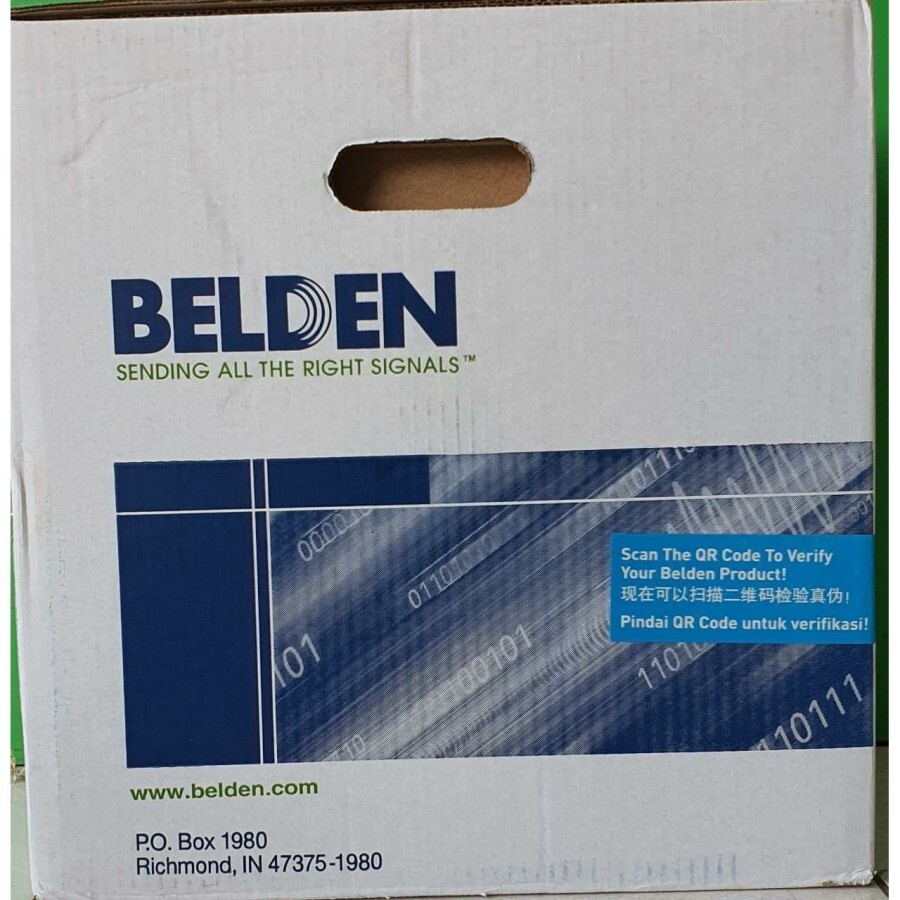 Cable lan roll belden 305m cat 6 6e utp gigabit indoor 24awg 7814a original - Kabel internet rj45 cat6 305 meter 1000ft