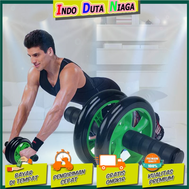 AB Wheel Sport Alat Gym Fitness Roller - YY-1601