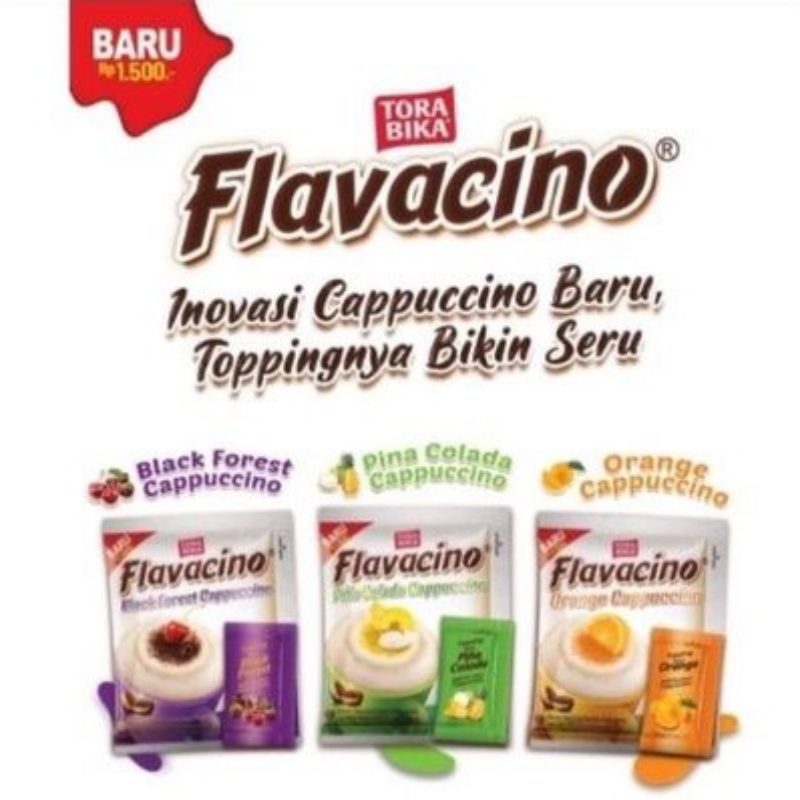 TORABIKA Flavacino Kopi Capuccino isi 10 Sachet