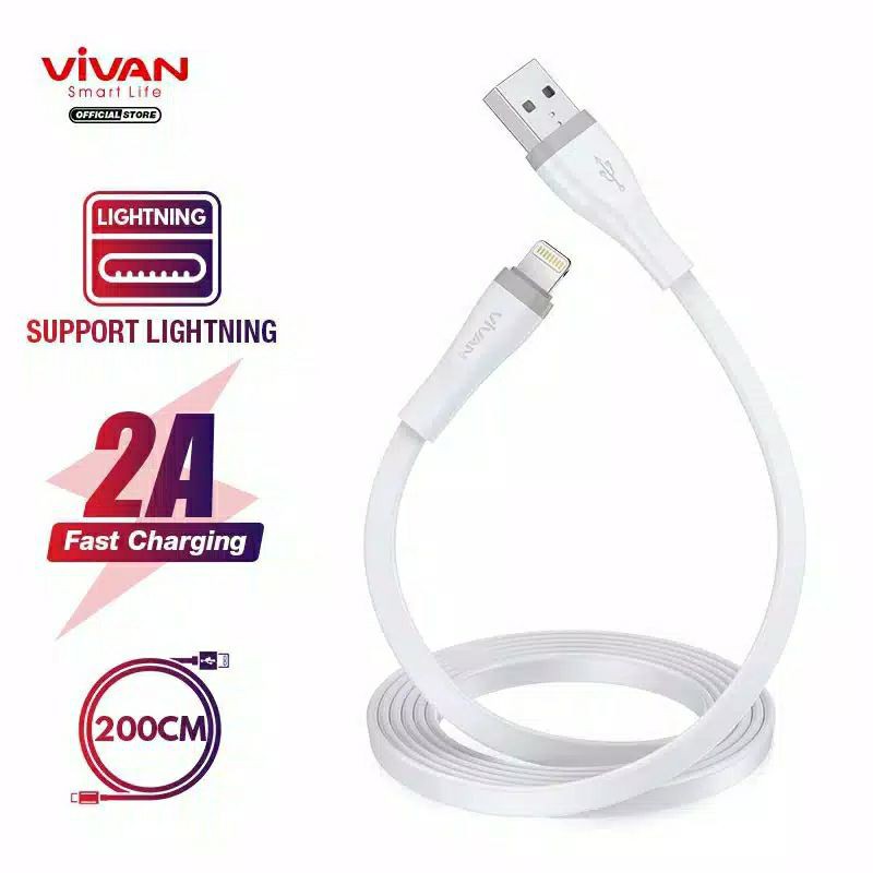 Vivan SL200S Charging Cable for Lighting Devices 200cm