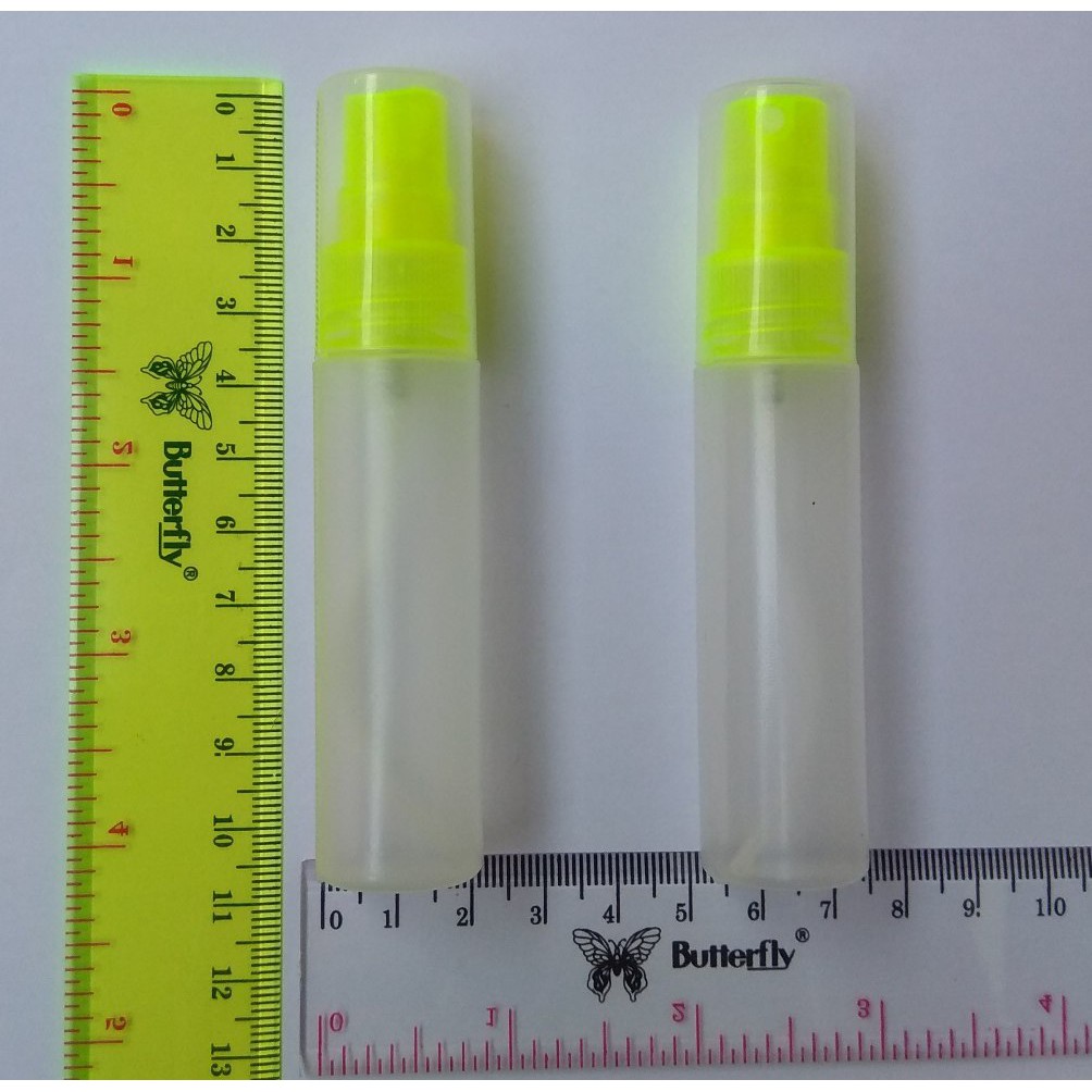 Botol Spray 20ml Plastik doff Sprayer PET bening Kosong 20 ml bottle