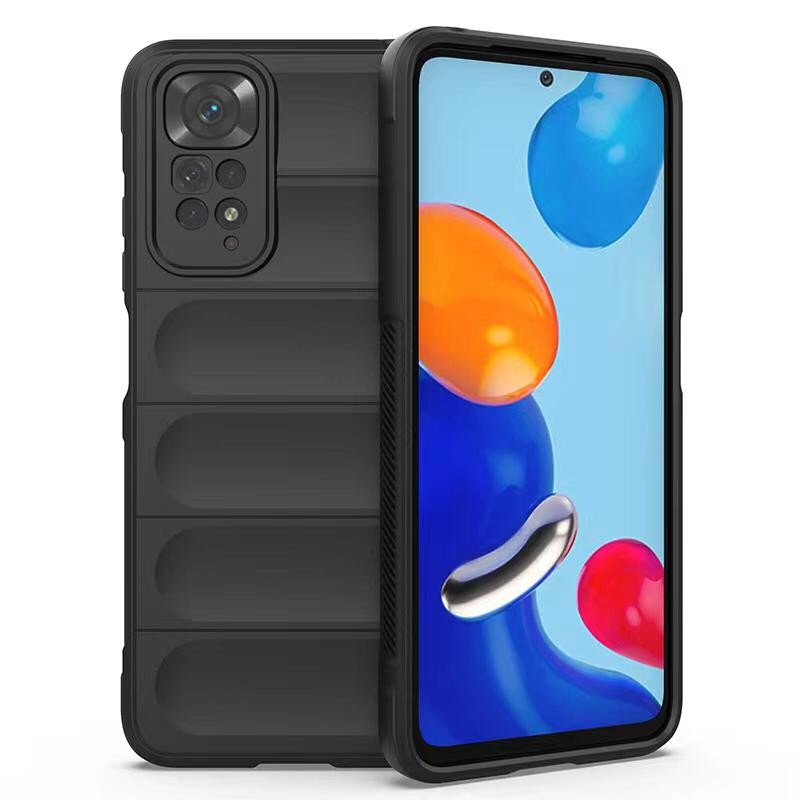 REDMI NOTE 11 / NOTE 11 PRO 4G/5G COVER ANTI FALL MATTE SOFT TPU ANTI DROP SOFTCASE REDMI NOTE 11, BLACK