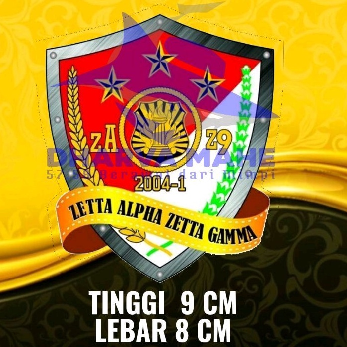 

ZAZG, 2429, Angkatan 24 bintara Polri, stiker polri, stiker polisi, Vinyl