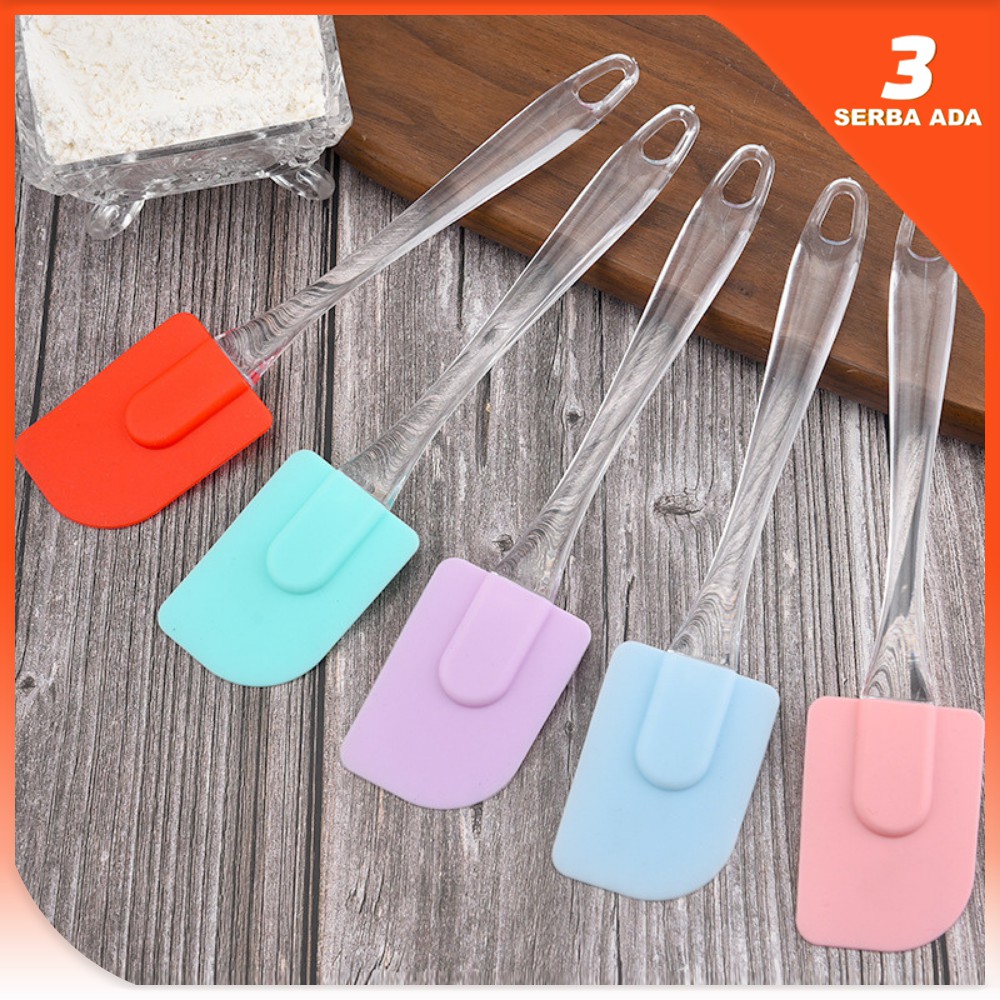 Spatula Silicon Tahan panas Ukuran Besar / Spatula Silikon Tahan Panas / Spatula Masak / Spatula Kue