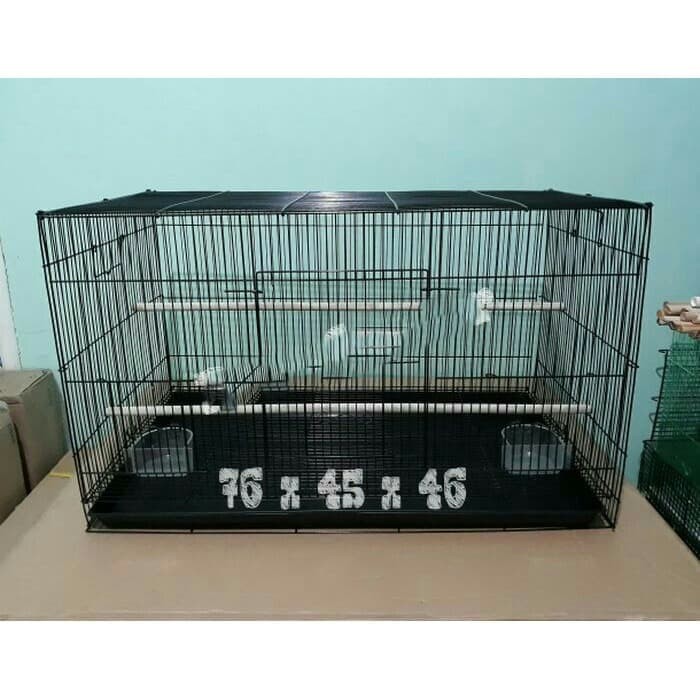 Kandang Burung / Kandang Kucing / Kandang Luckiness Jumbo/ Kandang Besi Lipat / Kandang Size XL