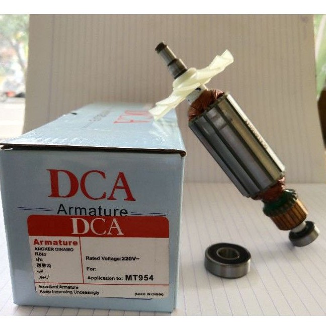 Armature DCA Angker Maktec MT954 /Armature gerinda tangan maktec MT954