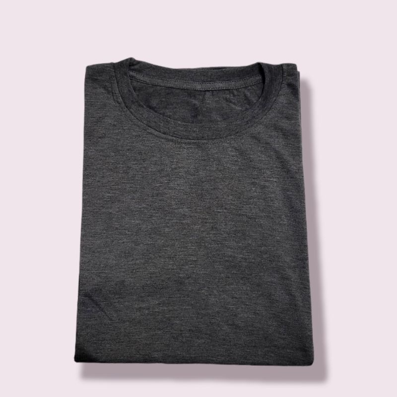 KAOS POLOS LENGAN PENDEK DEWASA SIZE(S  M  L  XL  XXL   XXXL) pria/wanita baju oblong katun polester