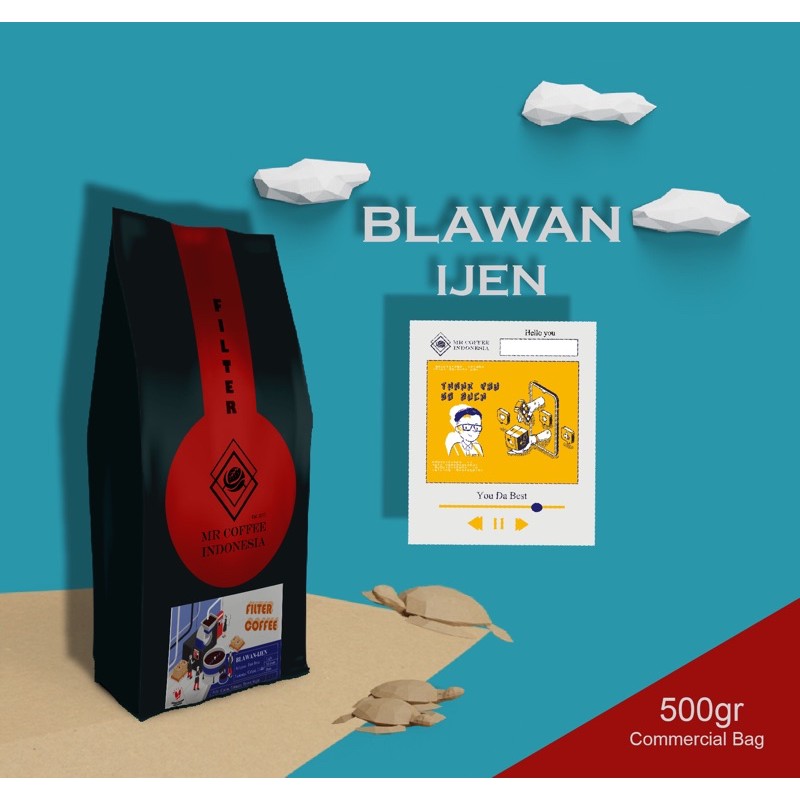 

Kopi Arabica - Blawan ijen (500gr)