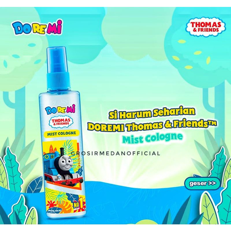 DOREMI THOMAS &amp; FRIENDS - SHAMPOO &amp; CONDITIONER - MIST COLOGNE - ANTISEPTIC BODY WASH