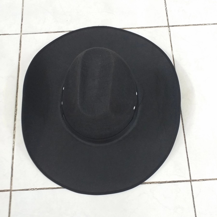 Topi Cowboy Koboy Prabowo Laken Lebar Anak Remaja Dewasa/Topi Zorro