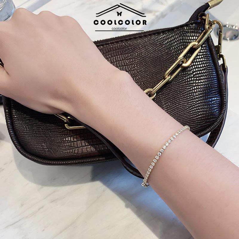 Murah❤️Gelang Zirkon INS Gaya Keren Temperamen Gelang Pasangan Pacar Pelajar Anti Karat Dan Anti Luntur Hadiah Ulang Tahun Kado Fashion Aksesoris COD