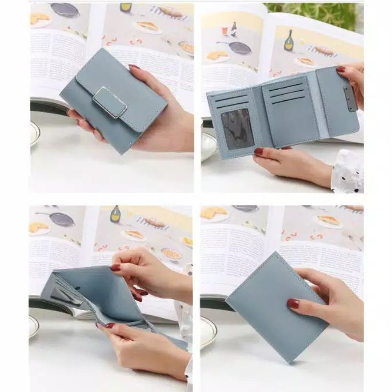 Dompet Lipat Wanita Import Cantik Terbaru Trendy