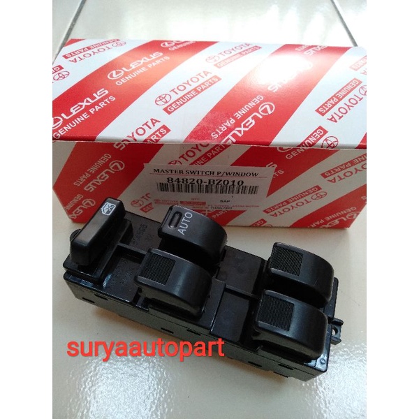 master switch saklar power window pusat RH kanan avanza xenia luxio 84820-BZ010