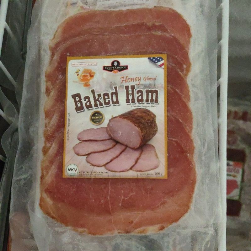 

Pork Beked ham honey glazed Sven's choice