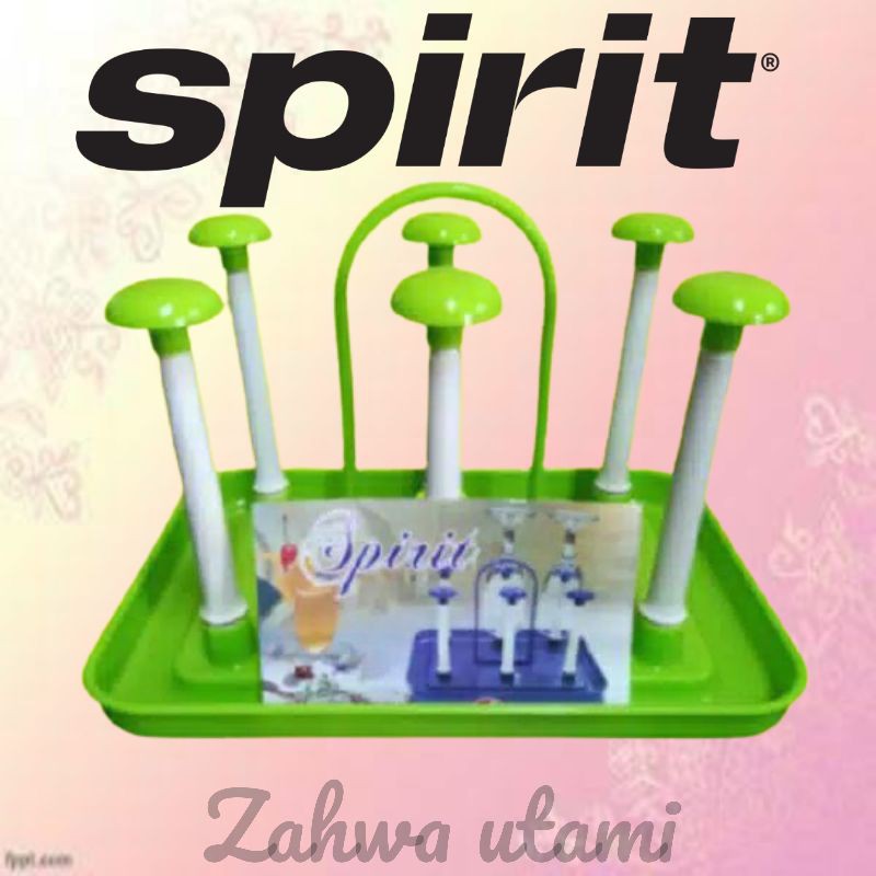 Stand gelas plastik spirit / rak gelas plastik
