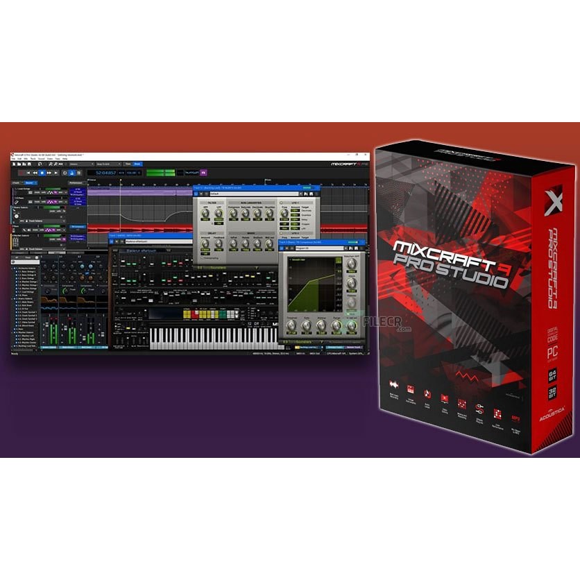 [FULL VERSION] Acoustica Mixcraft Pro Studio 9 - GARANSI AKTIVASI