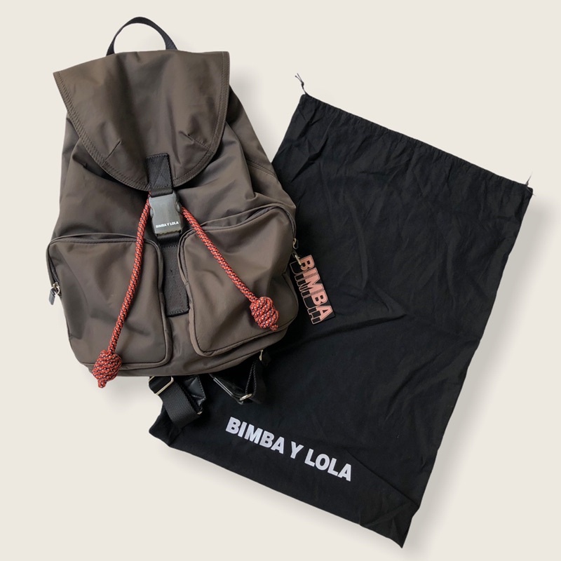 Bimba Y Lola Bag bimbaylola Backpack tas original second branded