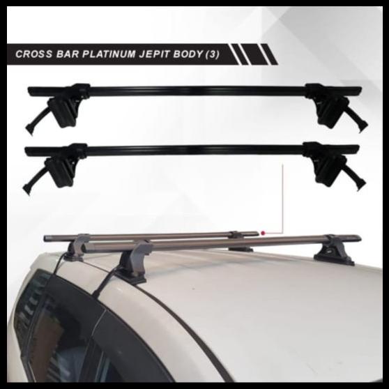 Roof Rack / Paket Rak Besar Dan Crossbar Universal Untuk Semua Mobil