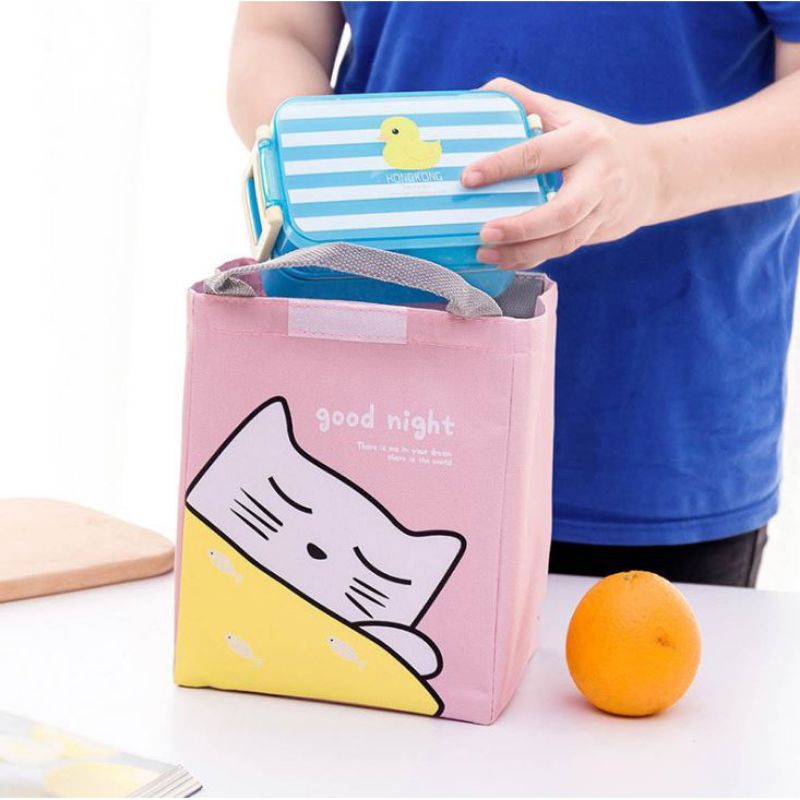 Tas Bekal Anak karakter / Lunch Bag Sekolah