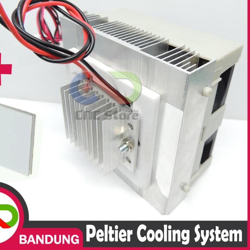 ◄ PELTIER COOLING SYSTEM KIT PENDINGIN PELTIER TEC1-12706 SET HEATSINK PELTIER ✪
