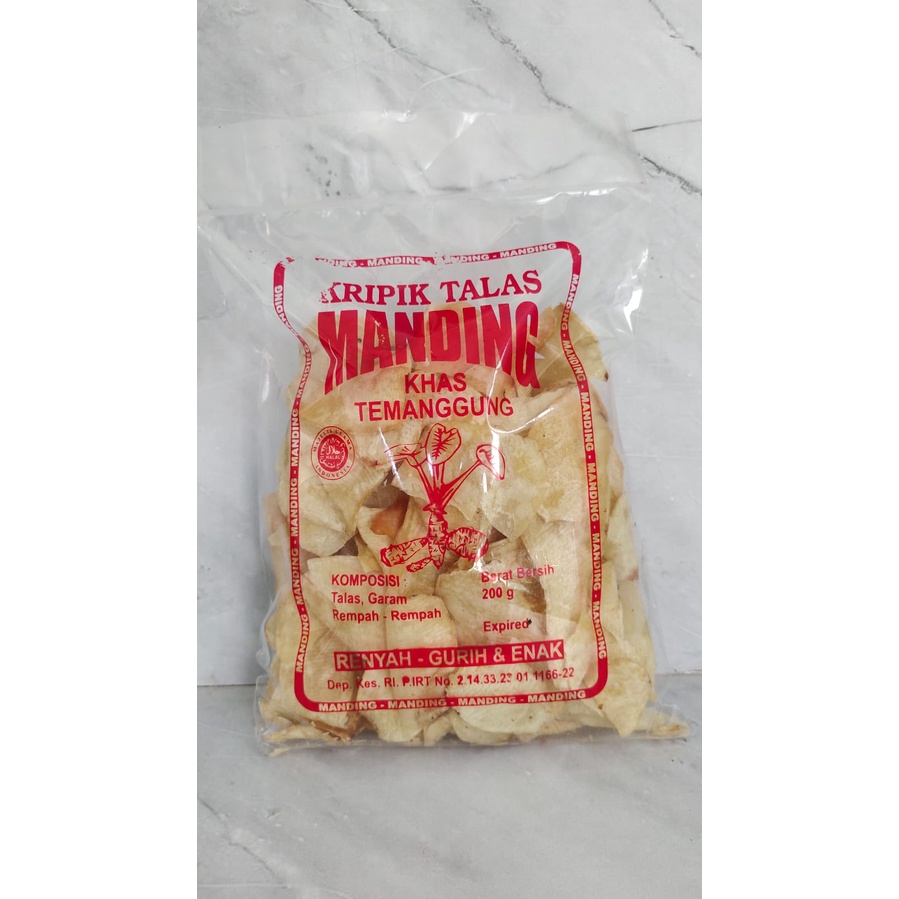 

Kripik Talas Manding