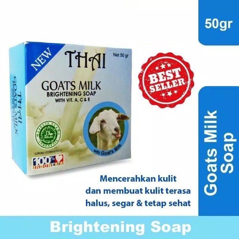 SABUN THAI GOATS MILK ORIGINAL 100% / SABUN PEMUTIH ORIGINAL 100%