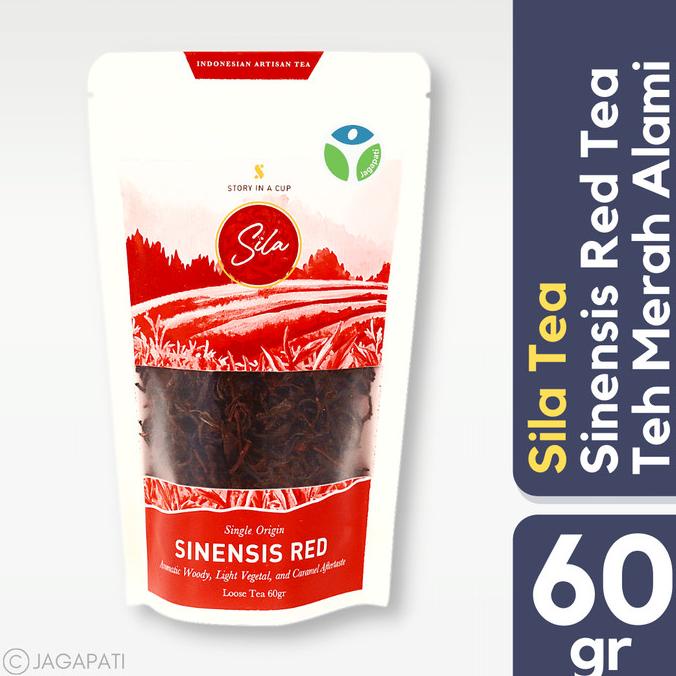 

Sila Tea - Sinensis Red Tea - Teh Premium - 60gr (Kemasan Pouch)
