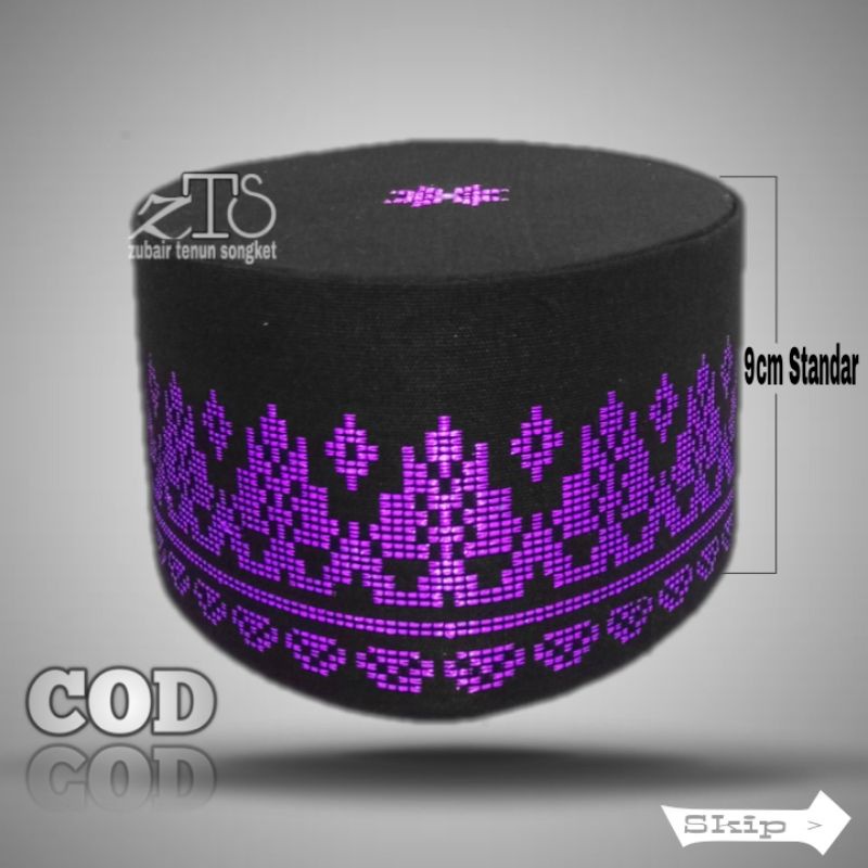 PECI SONGKET MUSLIM MOTIF TENUN STELAN DEWASA ANAK AKAD UAS COCOK DIPAKAI SEHARI HARI SHALAT MOTIF