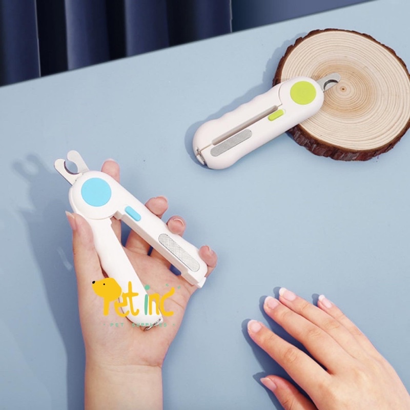 LED HIPI NAIL SCISSOR WITH NAIL FILE