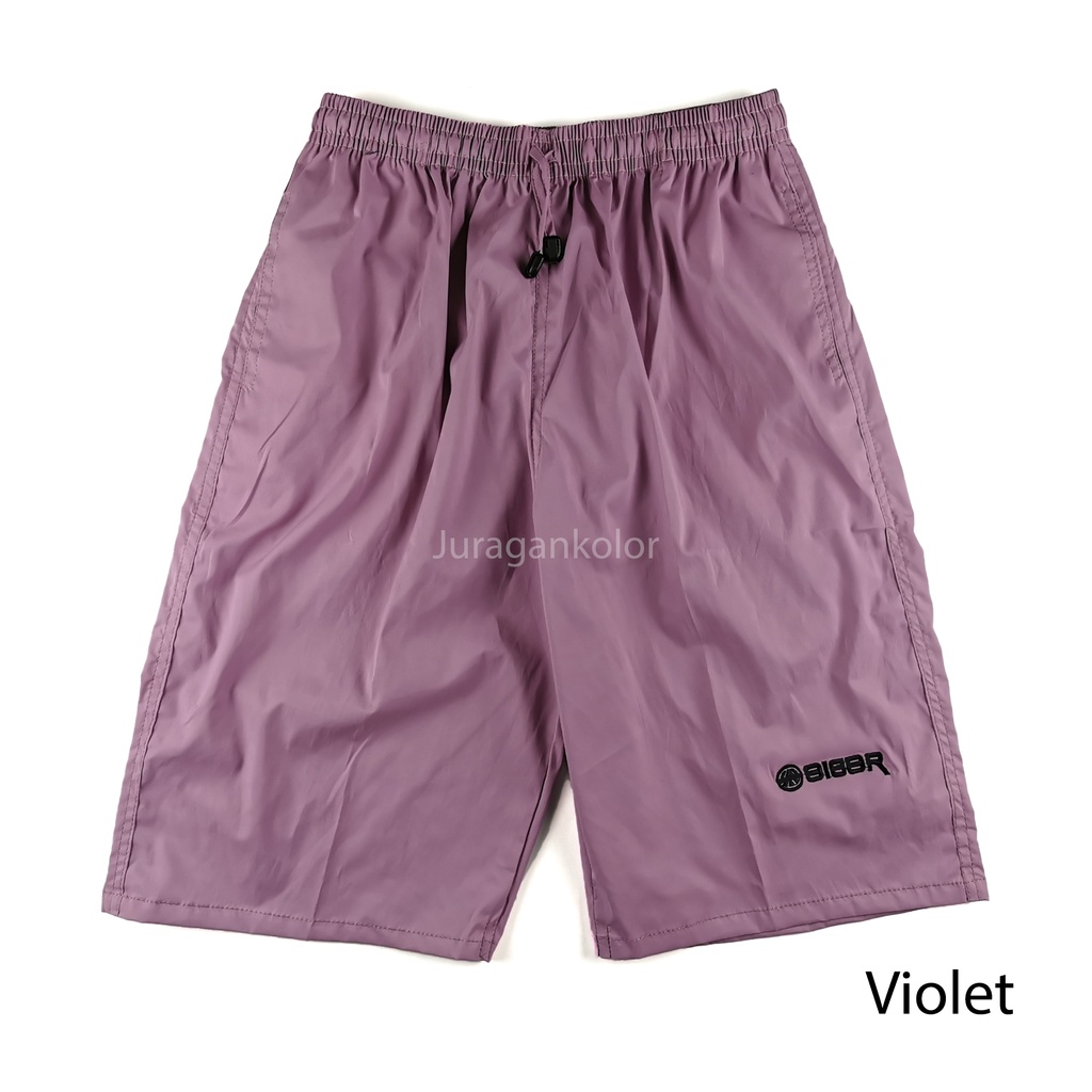 Celana Pendek Santai Bordir 3/4 Polos-34-BR-5