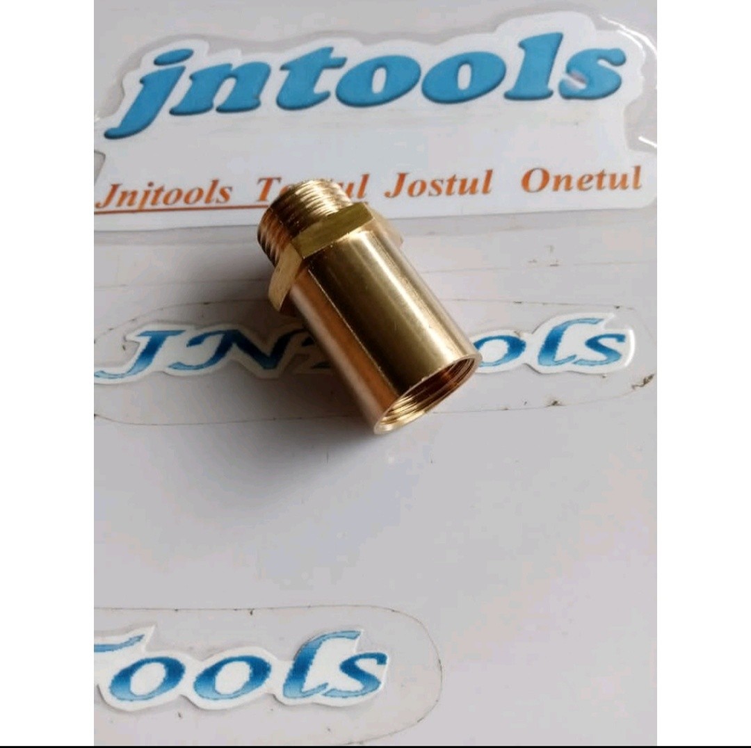 Sok Kuningan Sok Drat Luar Dalam Panjang Kuningan 1 2 Inch