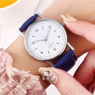 MurmerOfficial JT044 Jam Tangan Wanita Casual Analog Quartz Dial Bulat Retro Korean Import