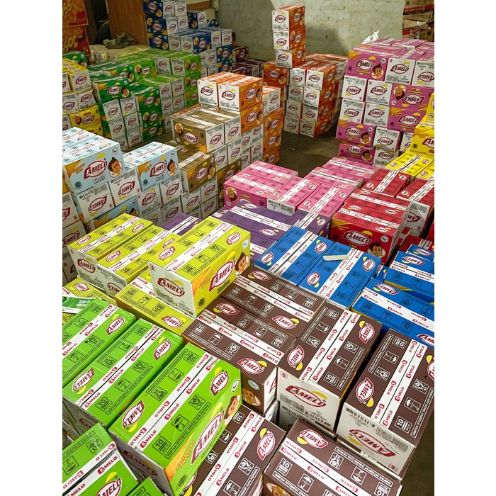 

BAHAN SUNTIK ES CAMELO SERBUK BUBUK 1 KG 180 PCS MIX RASA