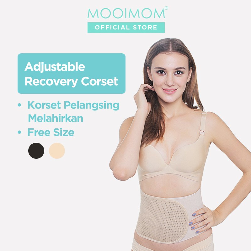 MOOIMOM Korset Melahirkan |  Adjustable Elastic Recovery Corset C2301 SBSKEBONSARI