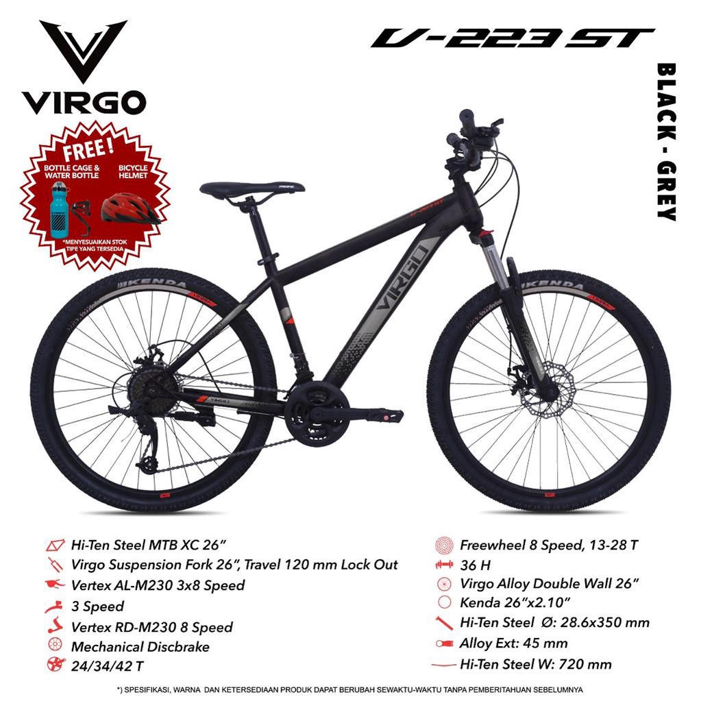 SEPEDA MTB 26 VIRGO V-223 ST