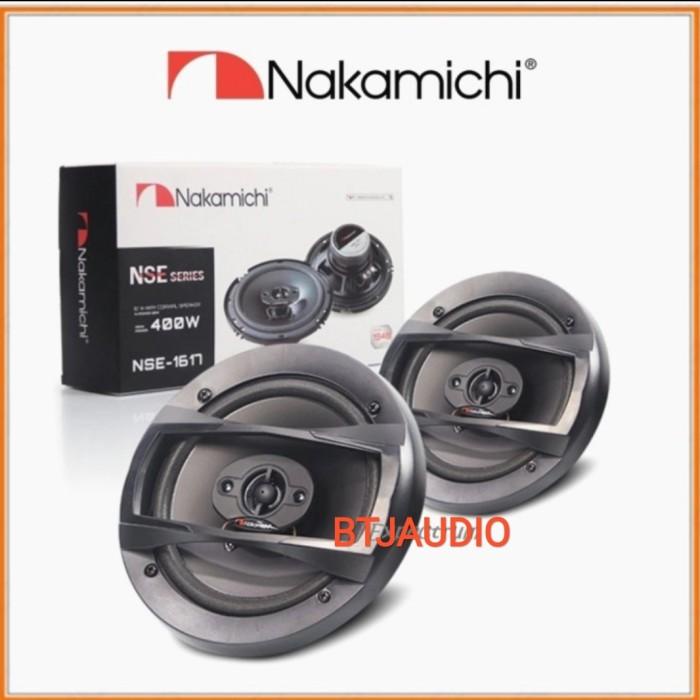 Speaker Mobil Coaxial Nakamichi Nse-1617 Model 4 Way (Barang Original)