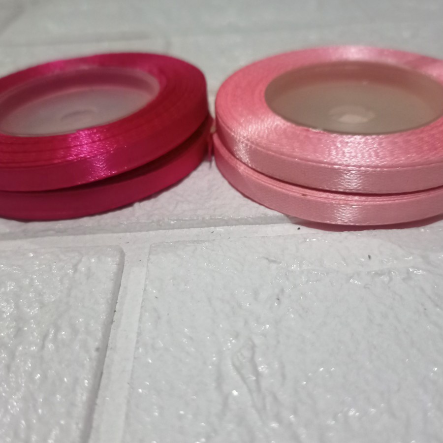 

Pita Satin 1/4 inch pita satin kecil pita satin 1/4 inch 20 yard